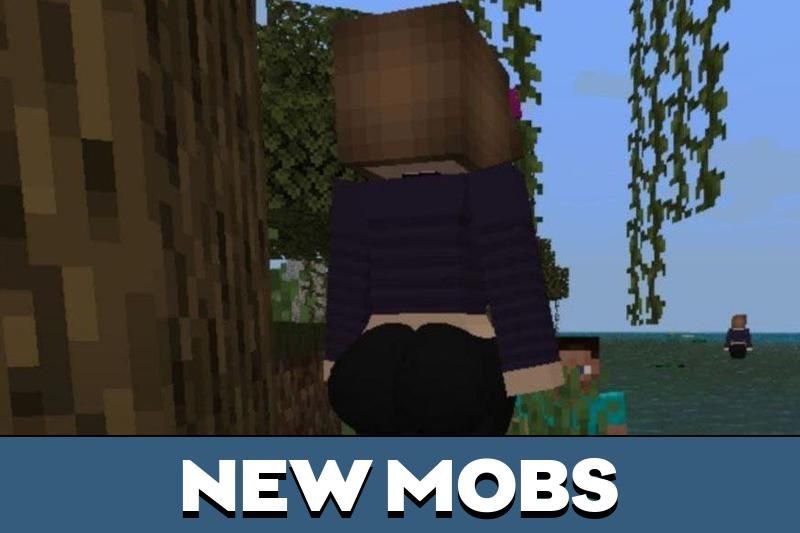 Jenny Mod characters and new mobs
